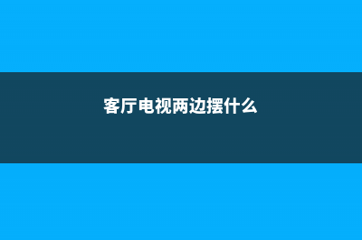 客厅电视两边摆什么植物旺财 (客厅电视两边摆什么)