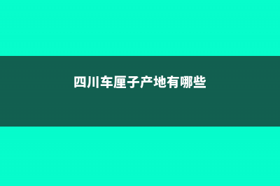 四川车厘子产地在哪里（国内车厘子产地大全） (四川车厘子产地有哪些)