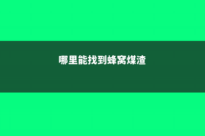 路边捡个蜂窝煤，养多肉蹭蹭长，夏天再也不怕死了！ (哪里能找到蜂窝煤渣)